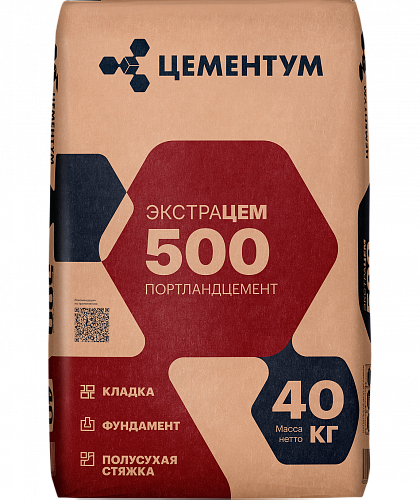 Цемент ЭКСТРАЦЕМ 500/ExtraCEM 500