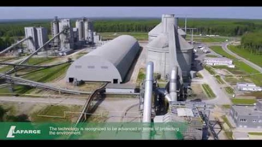 Утилизация отходов на цементном заводе LafargeHolcim в Ферзиково