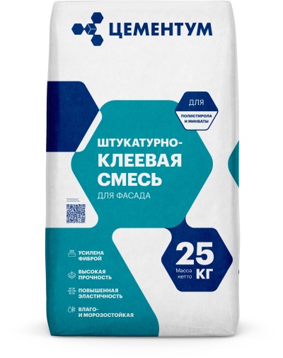 Штукатурно-клеевая смесь front