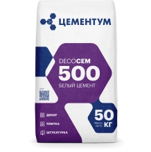 Белый цемент DecoCEM 500